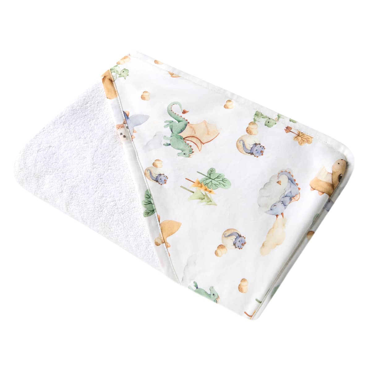 Snuggle Hunny Organic Hooded Baby Towel - DragonSnuggle Hunny Organic Hooded Baby Towel - Dragon