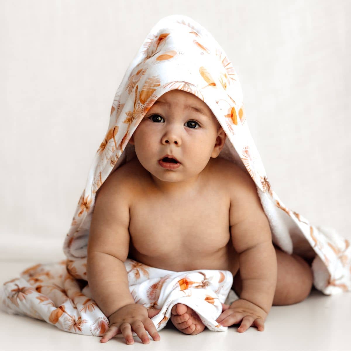 Snuggle Hunny Organic Hooded Baby Towel - Paradise