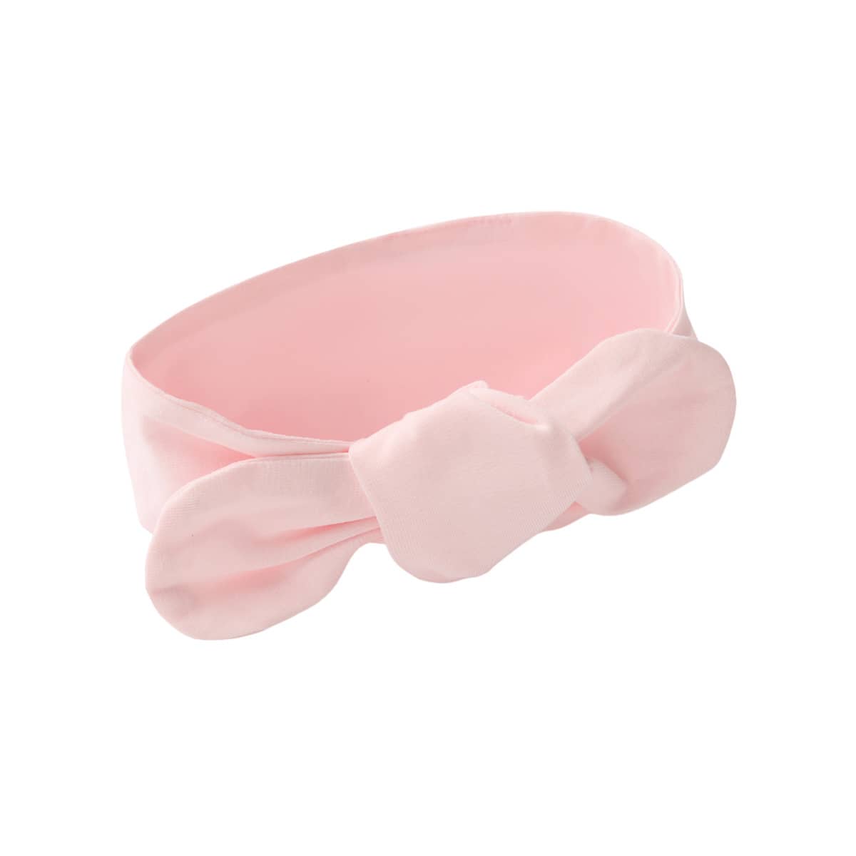 Snuggle Hunny Topknot Headband - Baby Pink Organic