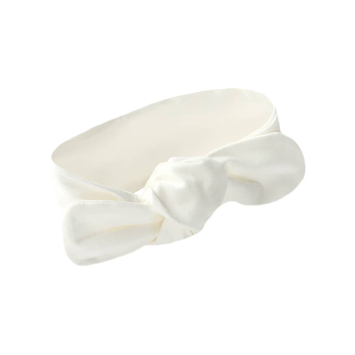Snuggle Hunny Topknot Headband - Milk Organic
