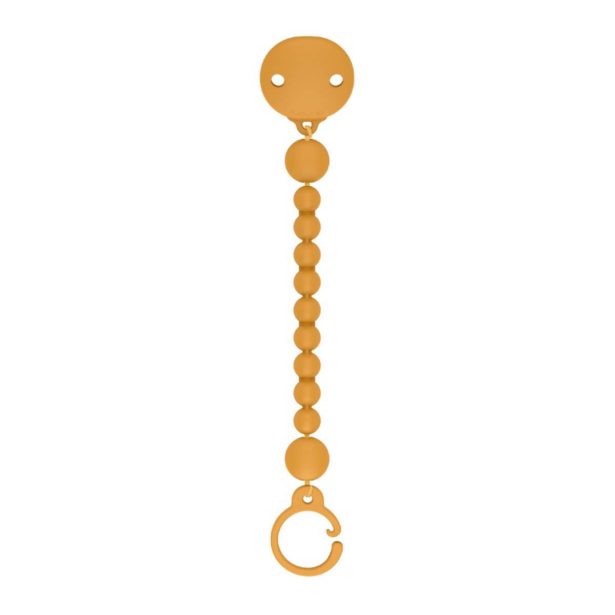 Suavinex Silicone Bobble Soother Clip - Mustard