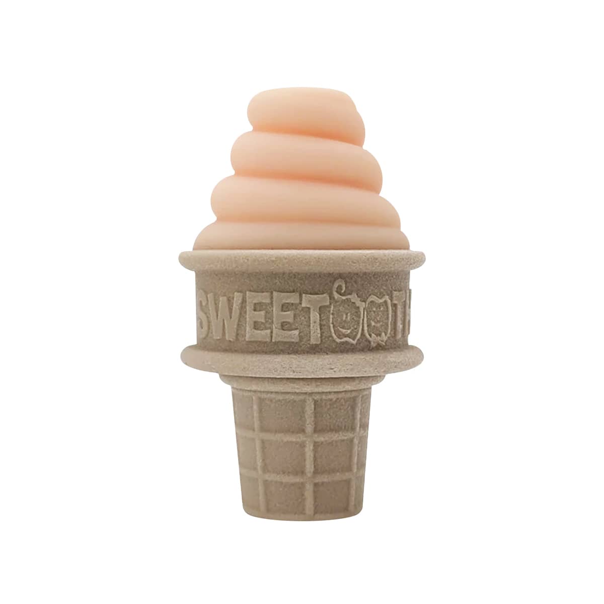 SweeTooth Baby Ice Cream Teether - Adorable Orange