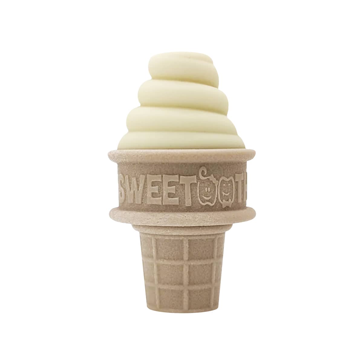SweeTooth Baby Ice Cream Teether - Yummy Yellow