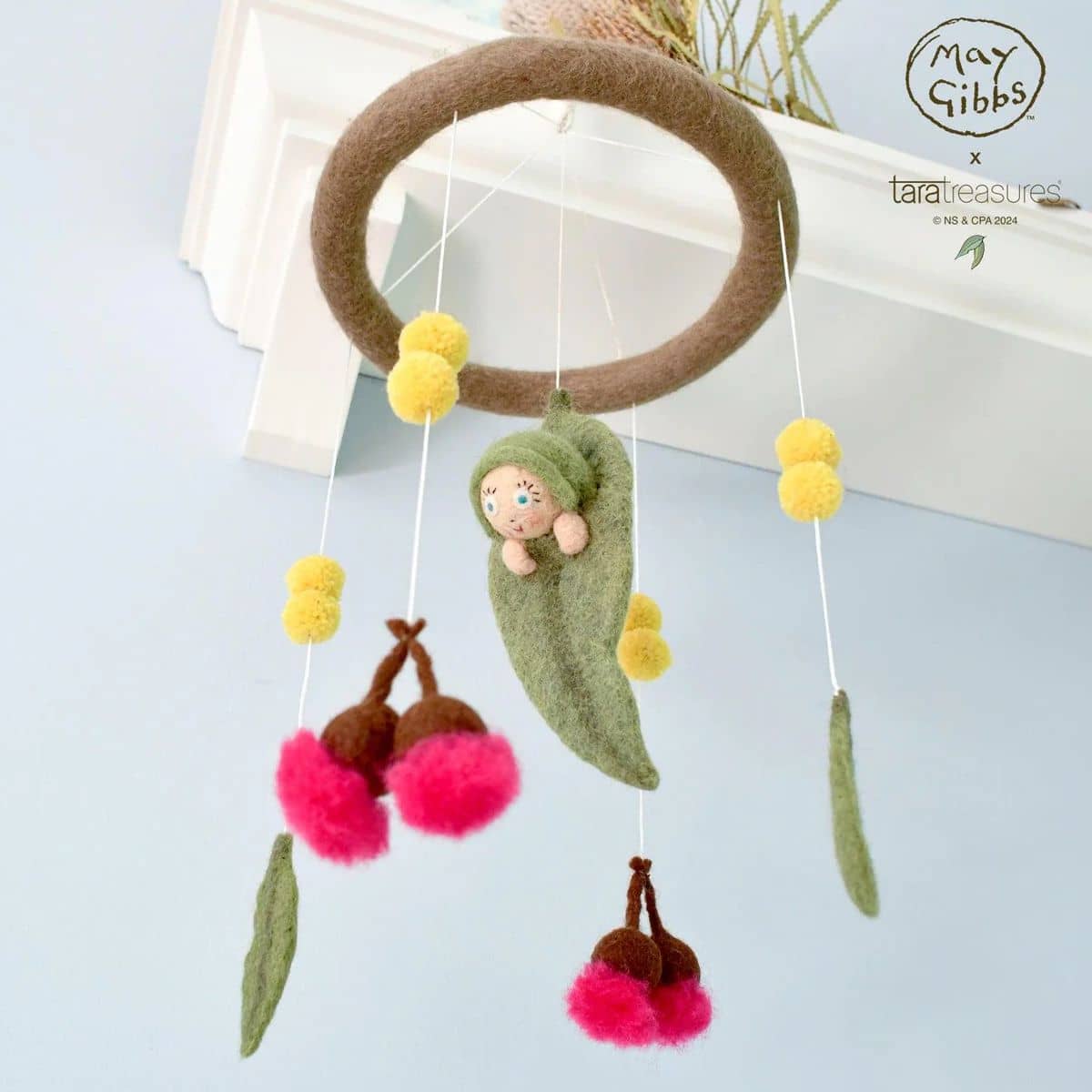 Tara Treasures x May Gibbs Cot Mobile - Gumnut Baby