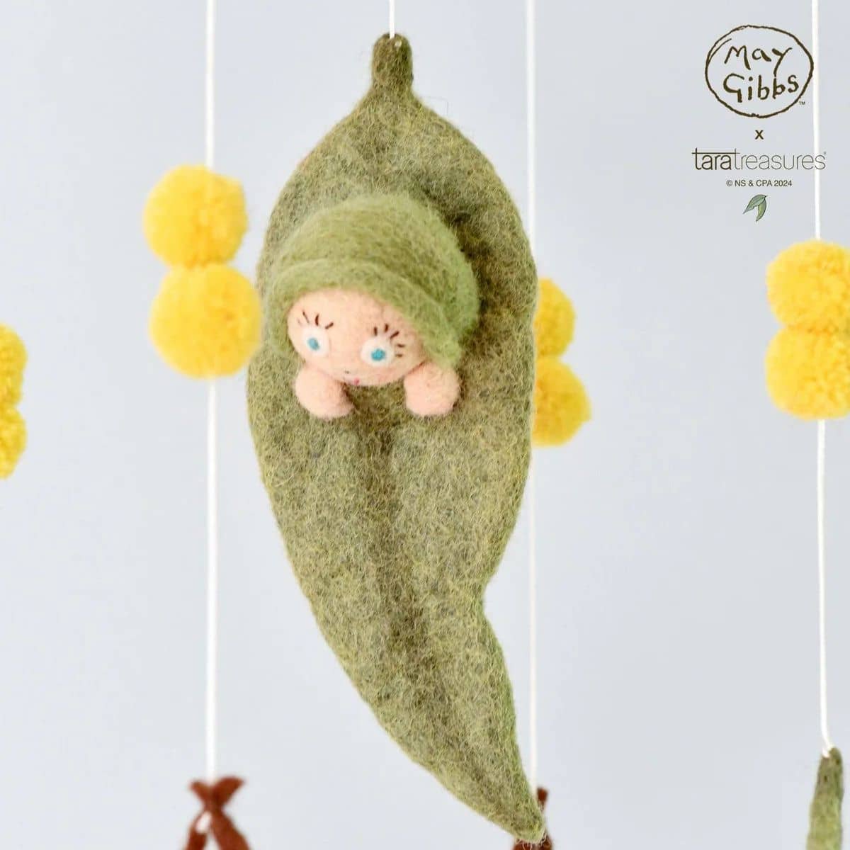 Tara Treasures x May Gibbs Cot Mobile - Gumnut Baby