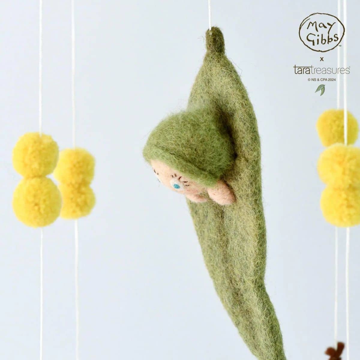 Tara Treasures x May Gibbs Cot Mobile - Gumnut Baby