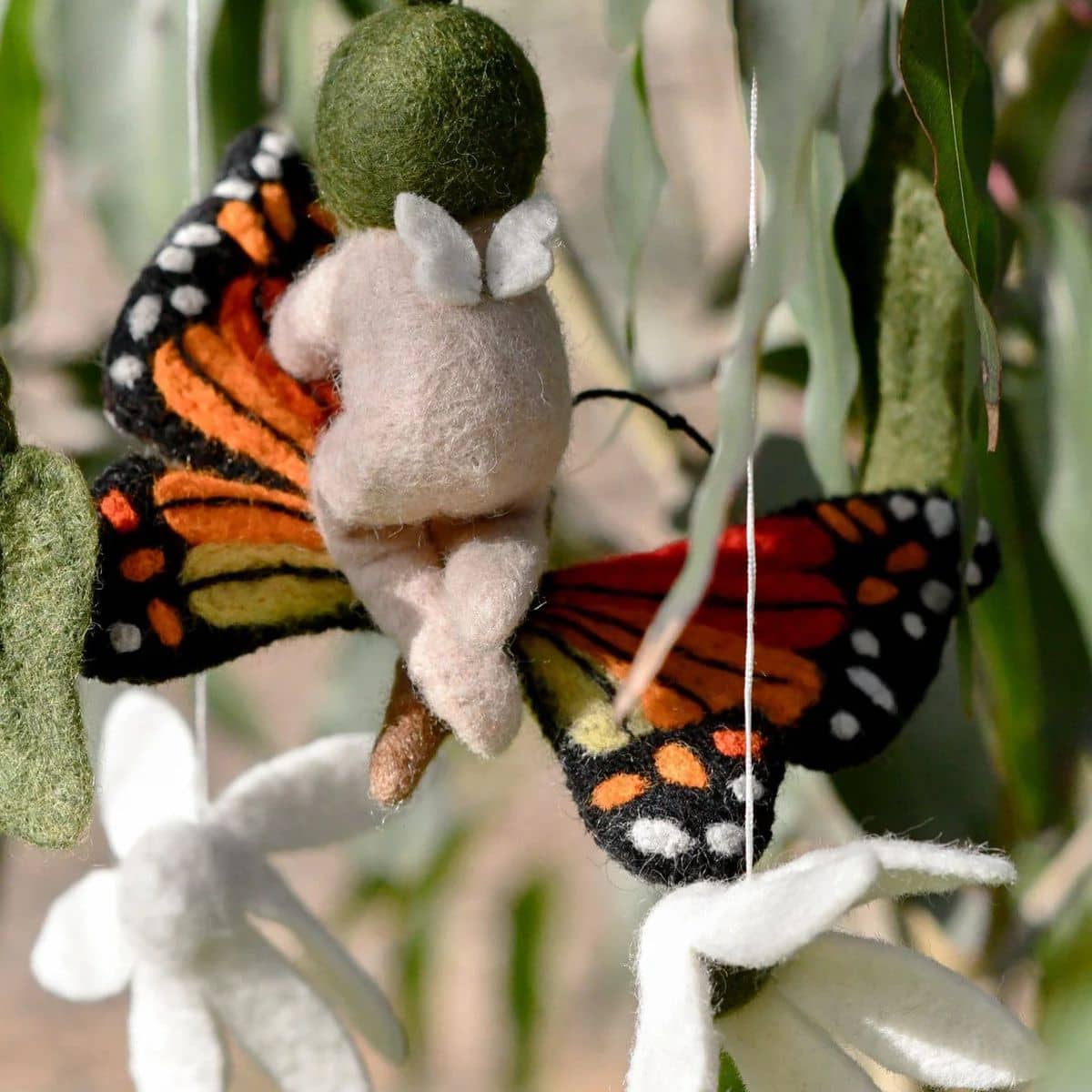 Tara Treasures x May Gibbs Cot Mobile - Gumnut Baby with Butterfly