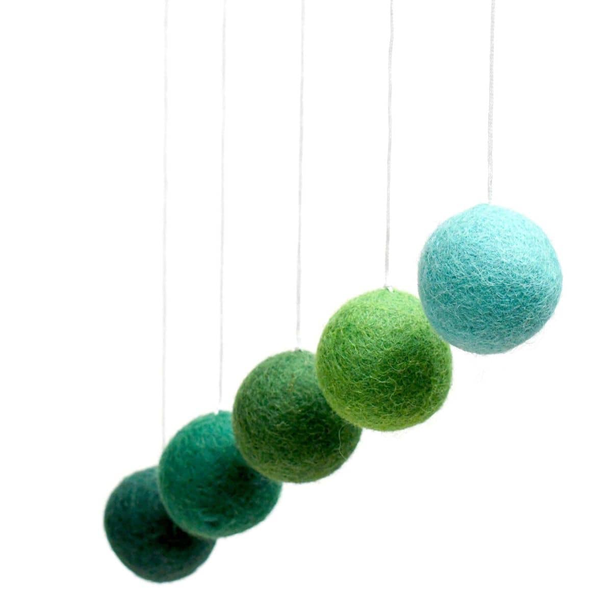 Tara Treasures Montessori Gobbi Baby Mobile - Green