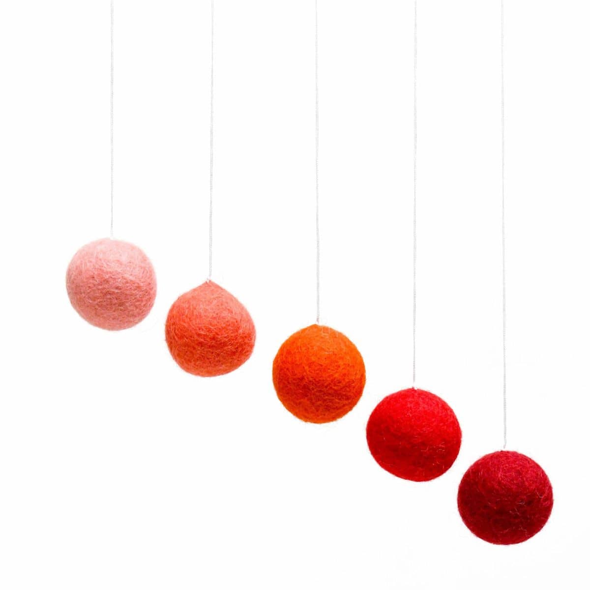 Tara Treasures Montessori Gobbi Baby Mobile - Red