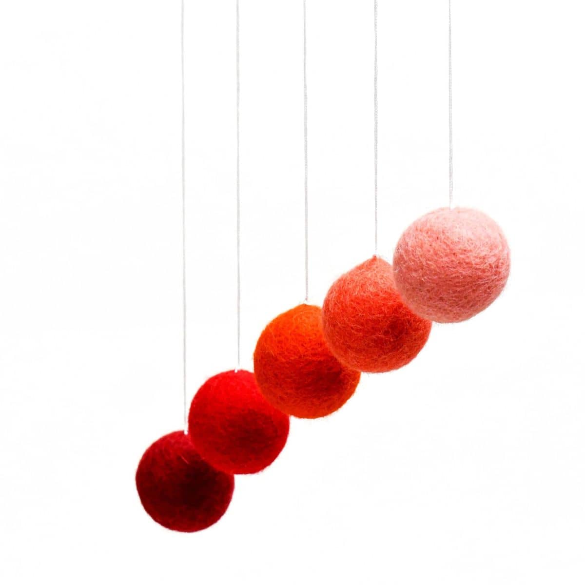Tara Treasures Montessori Gobbi Baby Mobile - Red