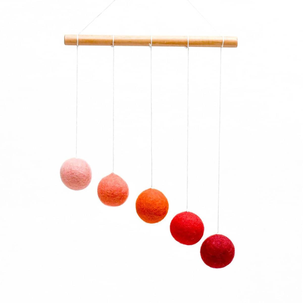 Tara Treasures Montessori Gobbi Baby Mobile - Red