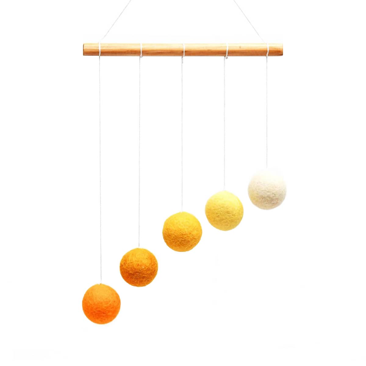 Tara Treasures Montessori Gobbi Baby Mobile - Yellow