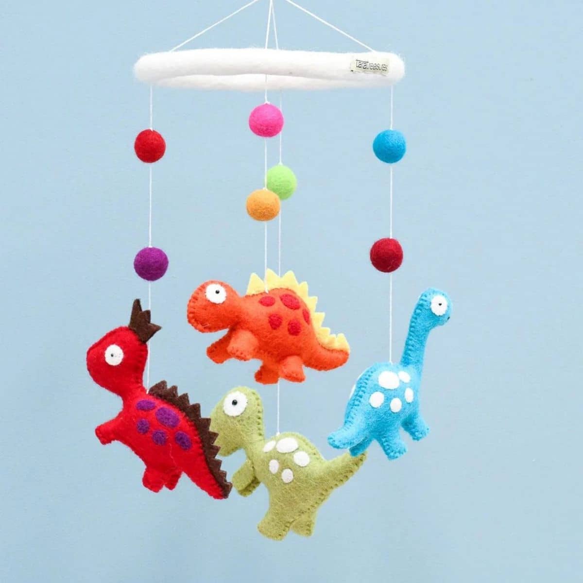 Tara Treasures Nursery Cot Mobile - Dinosaurs