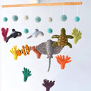 Tara Treasures Nursery Cot Mobile Hanging - Coral Reef