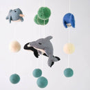 Tara Treasures Nursery Cot Mobile - Ocean Marine Mammals