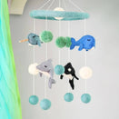 Tara Treasures Nursery Cot Mobile - Ocean Marine Mammals
