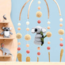 Tara Treasures Baby Cot Mobile - Sleeping Koala