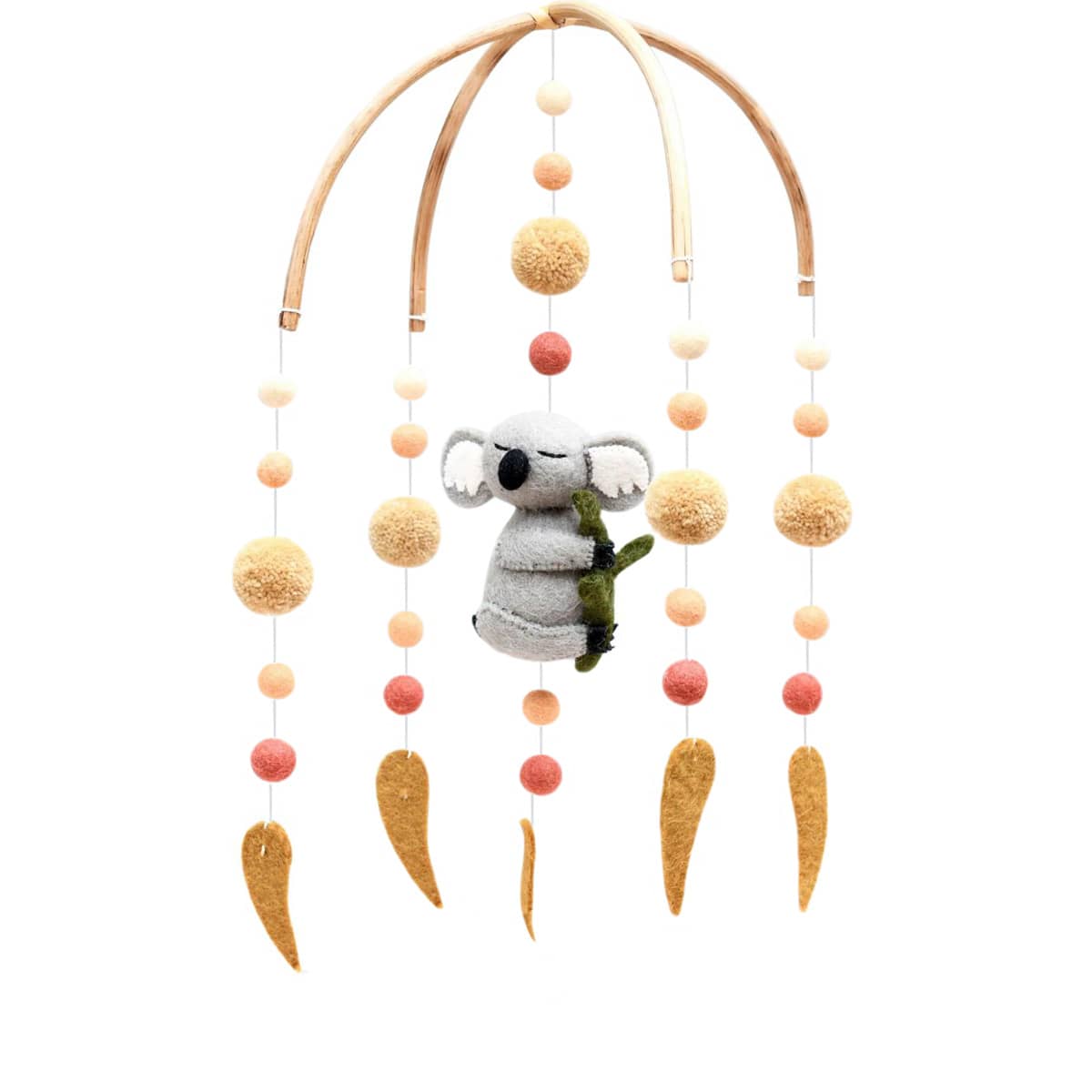 Tara Treasures Baby Cot Mobile - Sleeping Koala