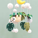 Tara Treasures Nursery Cot Mobile - Sloth Away