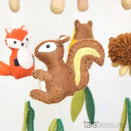 Tara Treasures Nursery Cot Mobile - Woodland Animals