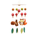 Tara Treasures Nursery Cot Mobile - Woodland Animals