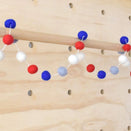 Tara Treasures Pompom Felt Ball Garland - Nautical