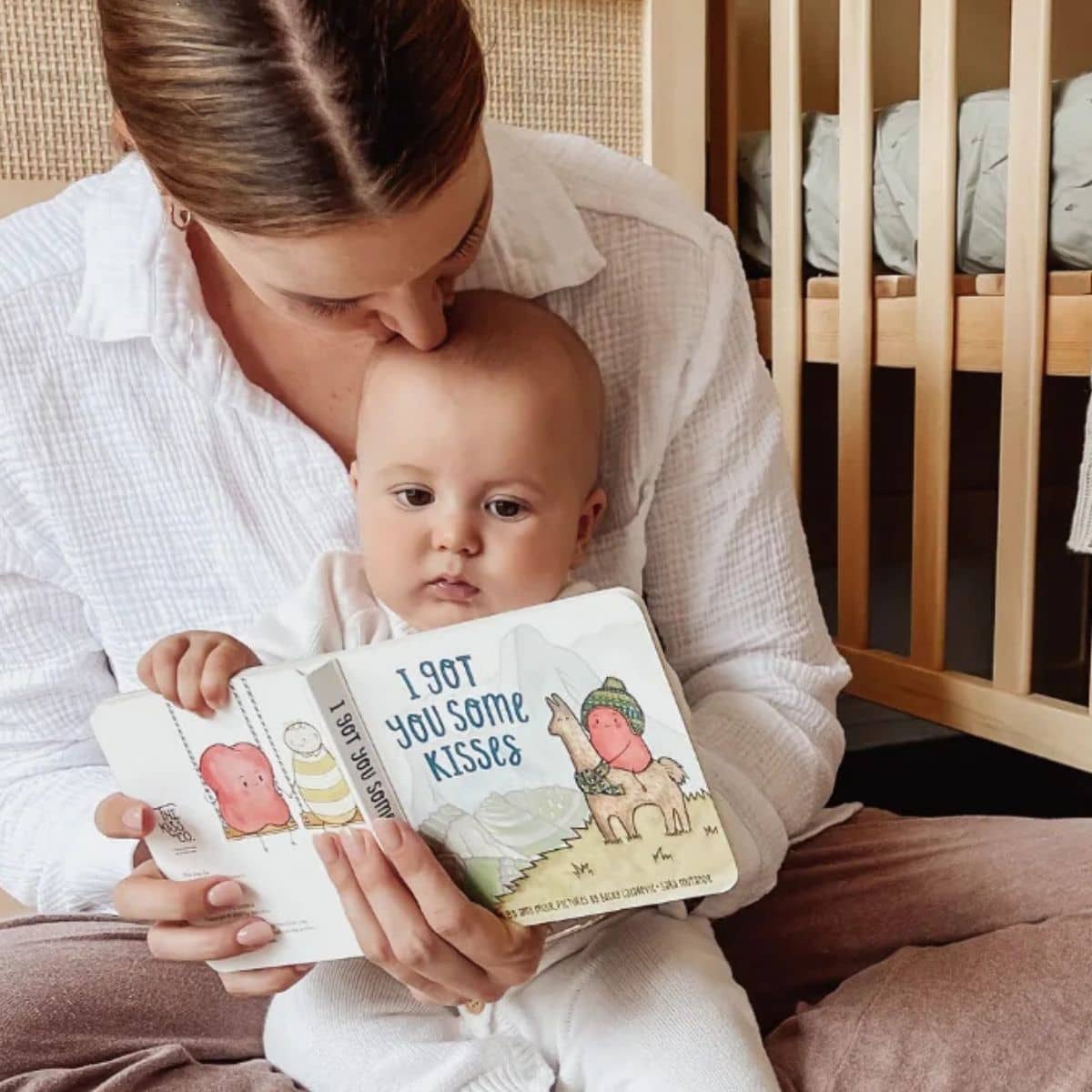 The Kiss Co. Baby Board Book - I Got You Some Kisses
