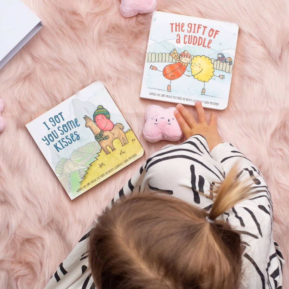 The Kiss Co. Baby Board Book - The Gift of a Cuddle