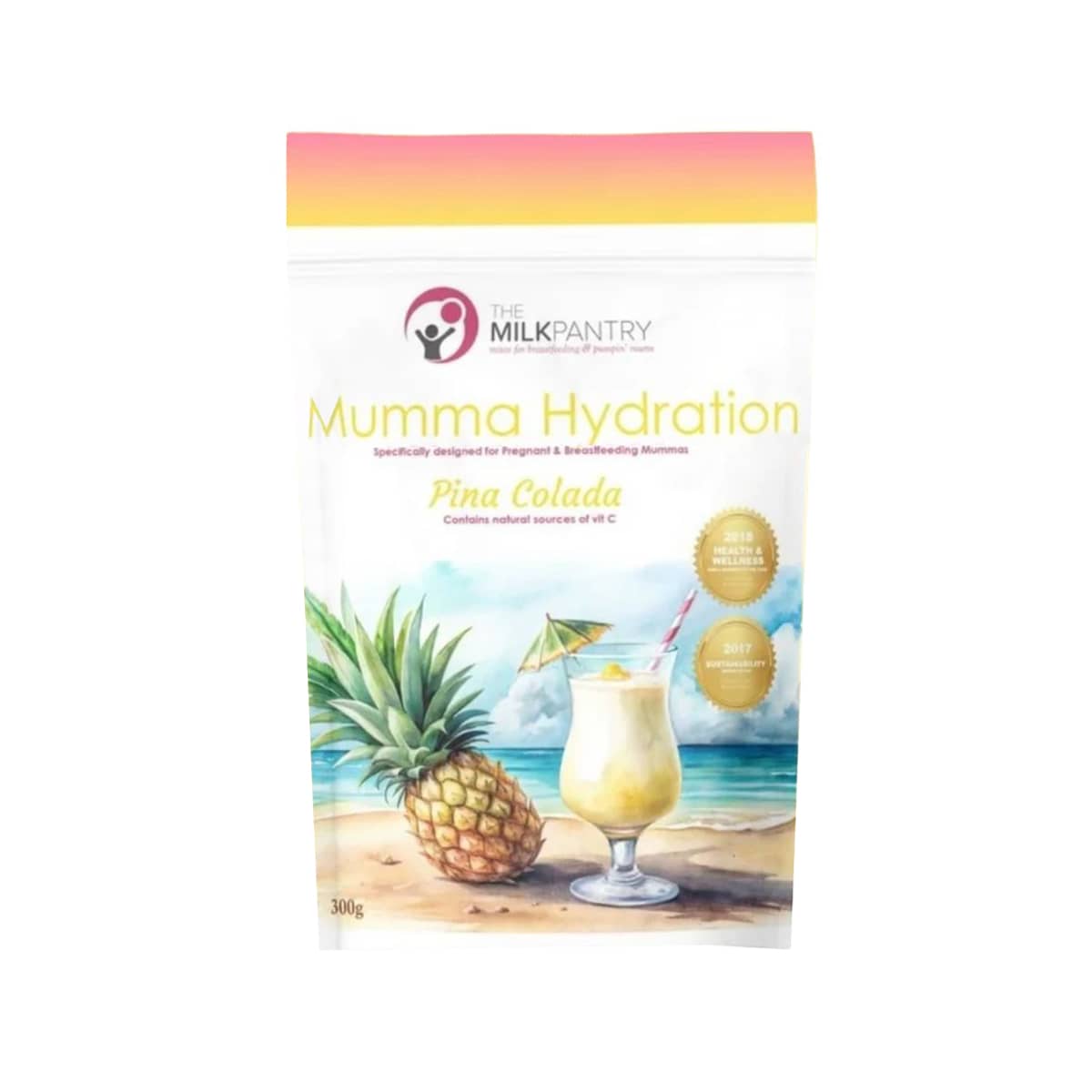The Milk Pantry Hydration Powder - Pina Colada - 300grams