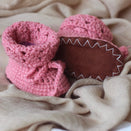 The Nest Suede Bottom Booties - Rose