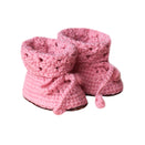 The Nest Suede Bottom Booties - Rose