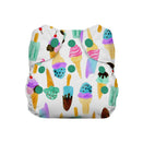 Thirsties AIO Newborn Cloth Nappy - Snap - We All Scream