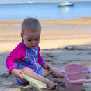 TicTasTogs All-in-One Snap Sunsuit - Squid-gy