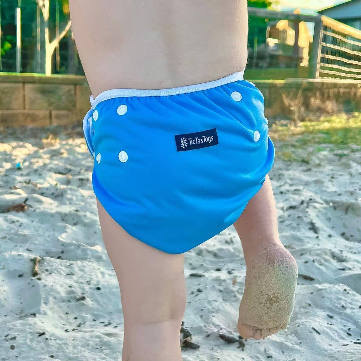 TicTasTogs Reusable Swim Nappy - Blue