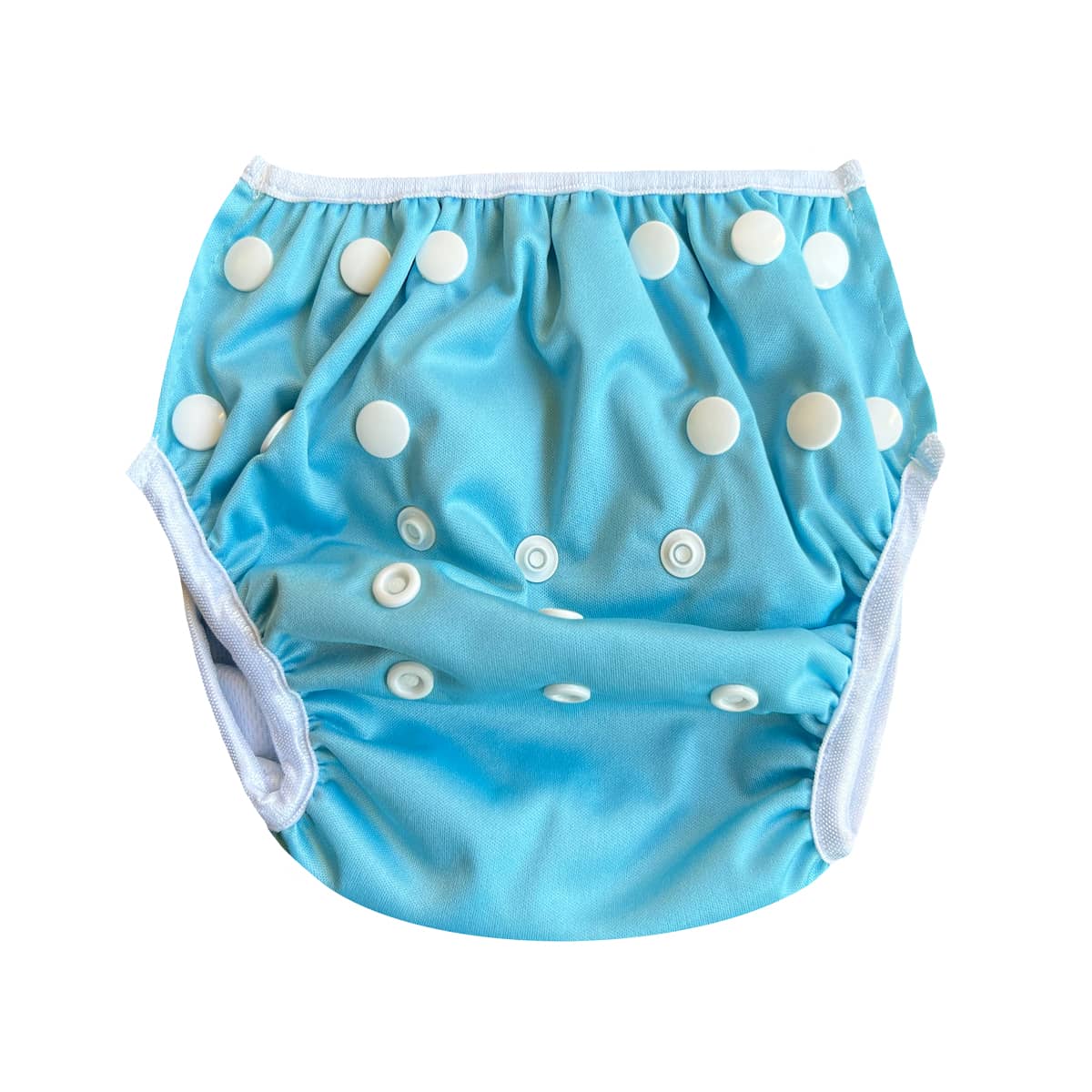 TicTasTogs Reusable Swim Nappy Set - Twin Pack + Wetbag - Light Blue