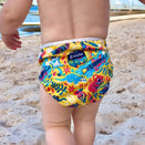TicTasTogs Reusable Swim Nappy Set - Twin Pack + Wetbag