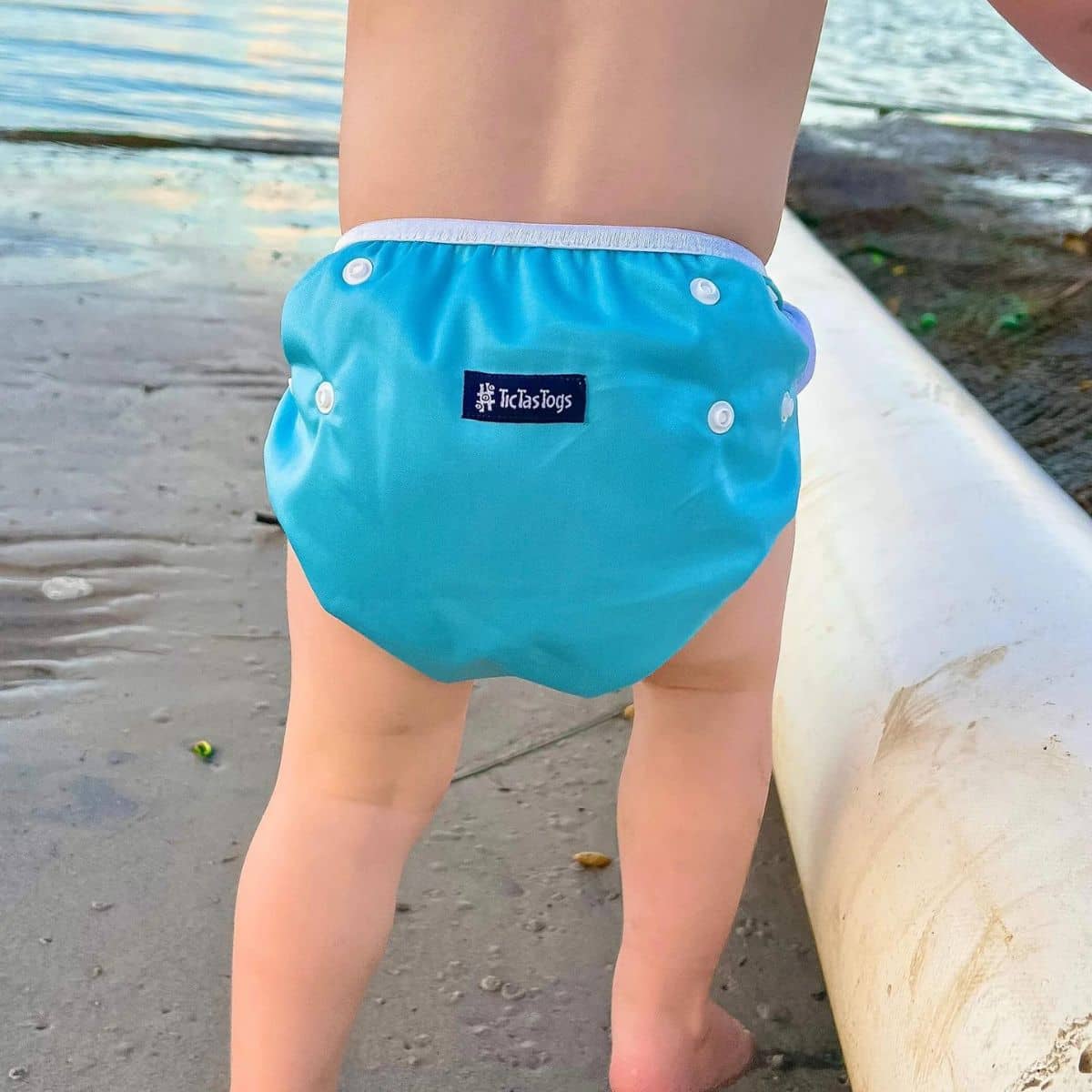 TicTasTogs Reusable Swim Nappy Set - Twin Pack + Wetbag