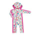 TicTasTogs Full Length Zip Sunsuit + Hat Set - Ditsy Daisy