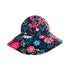 TicTasTogs Wide Brim Sun and Swim Hat - Floral Fantasy