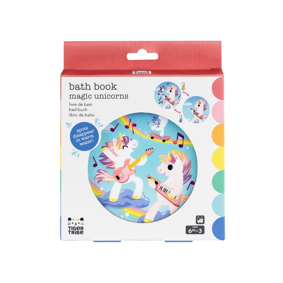 Tiger Tribe Bath Book - Magic Unicorns