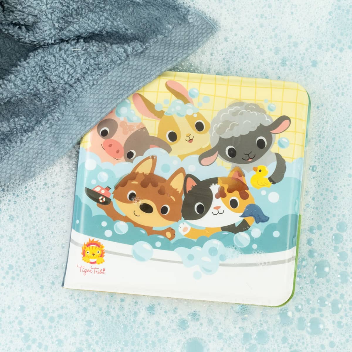 Tiger Tribe Bath Book - Messy Farm