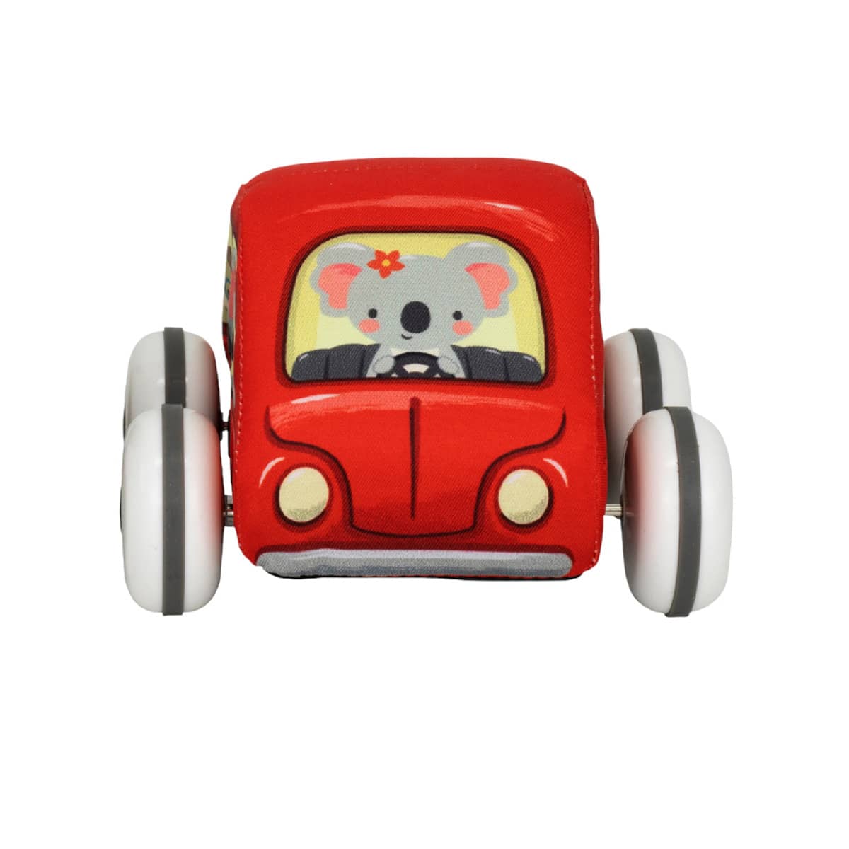 Tiger Tribe Fabric Pull Backs - Gumtree Buddies - Red