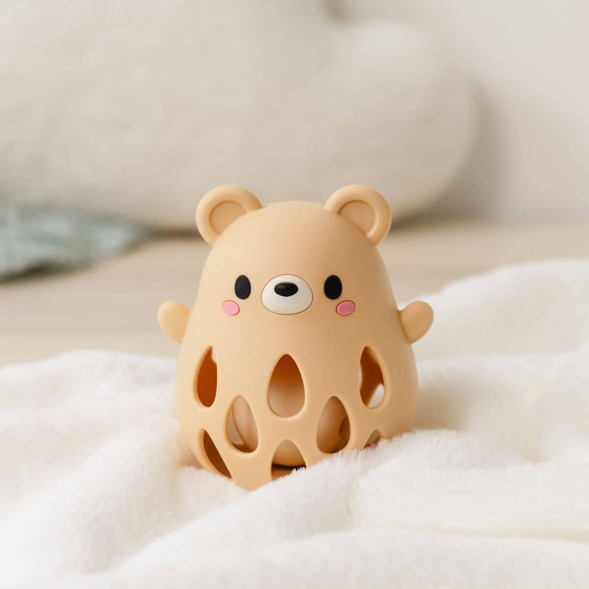 Tiger Tribe Silicone Rattle - Bear