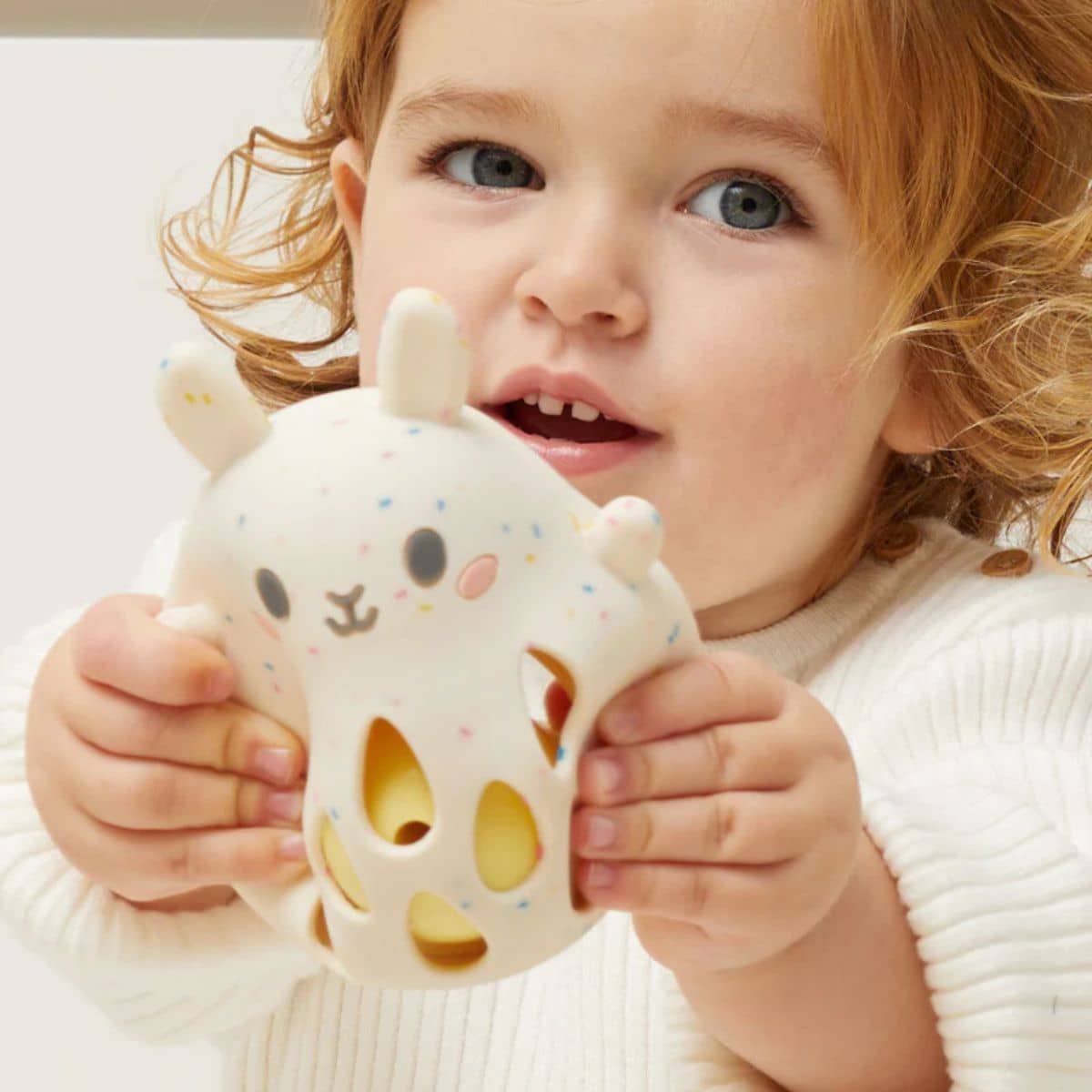 Tiger Tribe Silicone Rattle - Bunny