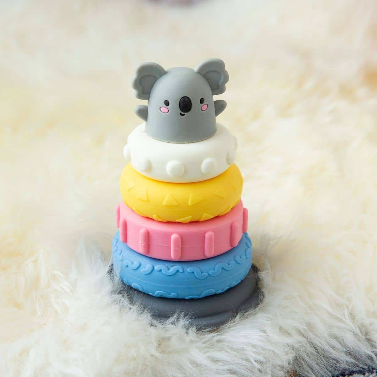 Tiger Tribe Silicone Stacker - Koala