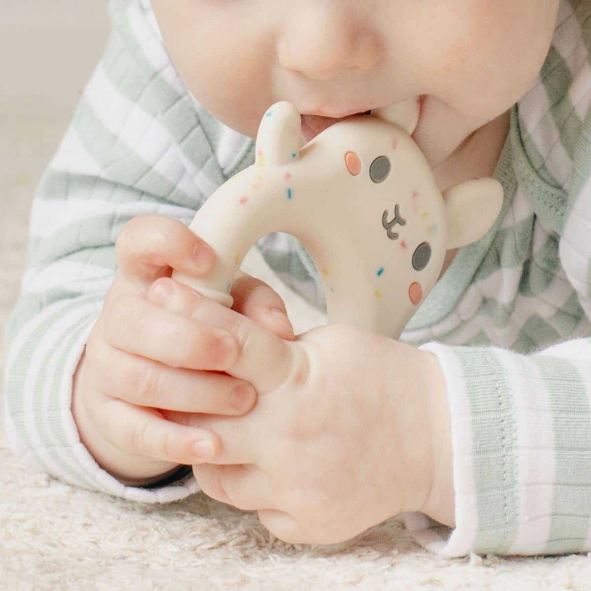 Tiger Tribe Silicone Teether - Bunny