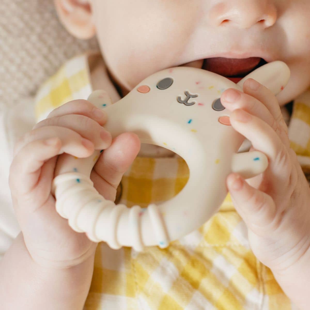Tiger Tribe Silicone Teether - Bunny