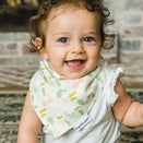 Tiny Twinkle Kaffle Bandana Bibs - Set of 2 - Blush