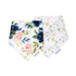 Tiny Twinkle Kaffle Bandana Bibs - Set of 2 - Blush