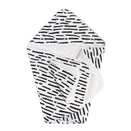 Tiny Twinkle Kaffle Hooded Towel + Washcloth Set - Ink Strokes